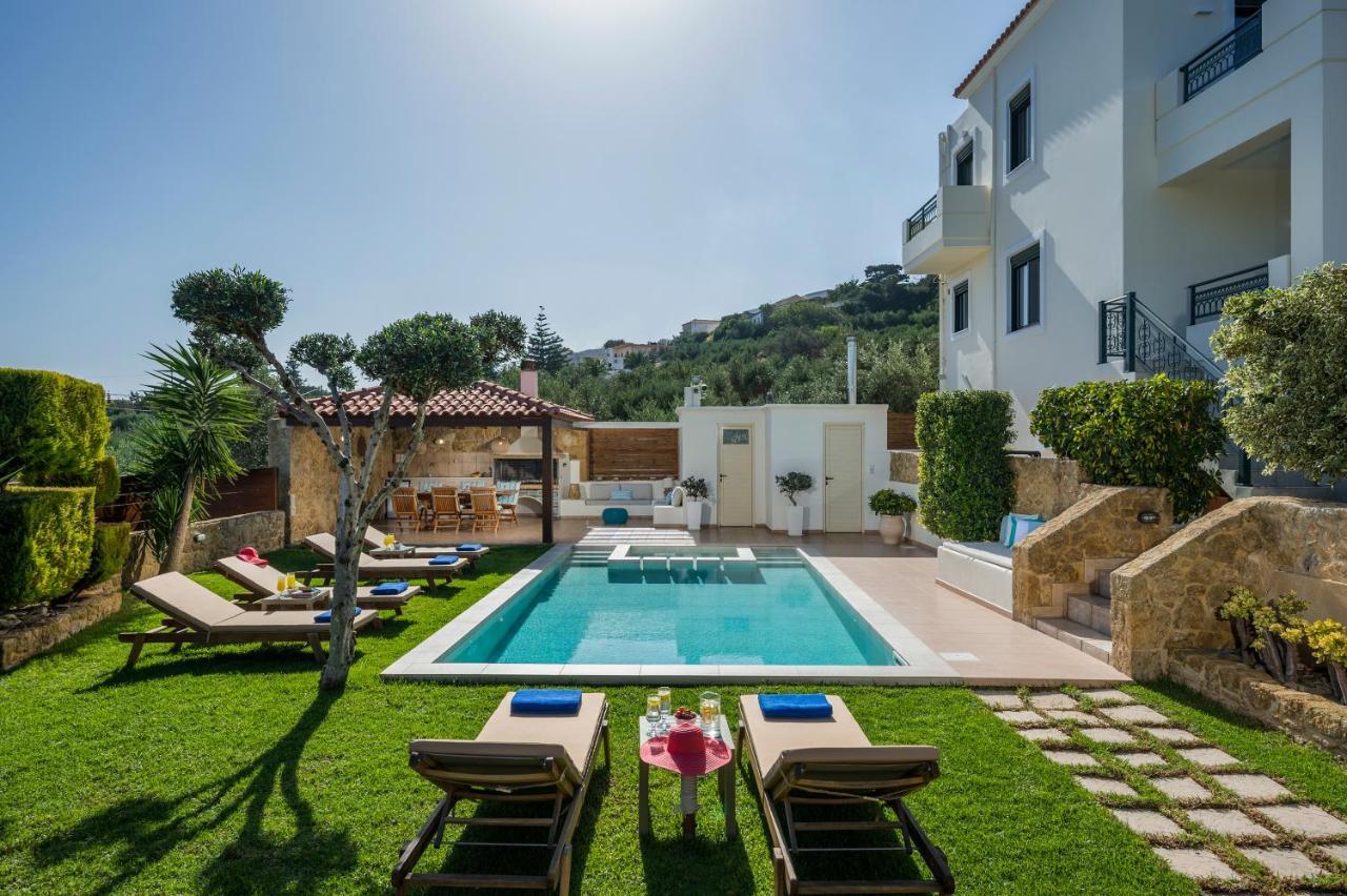 Villa Georgia Heated Pool & Jet-Tub Kolymbari Exterior foto